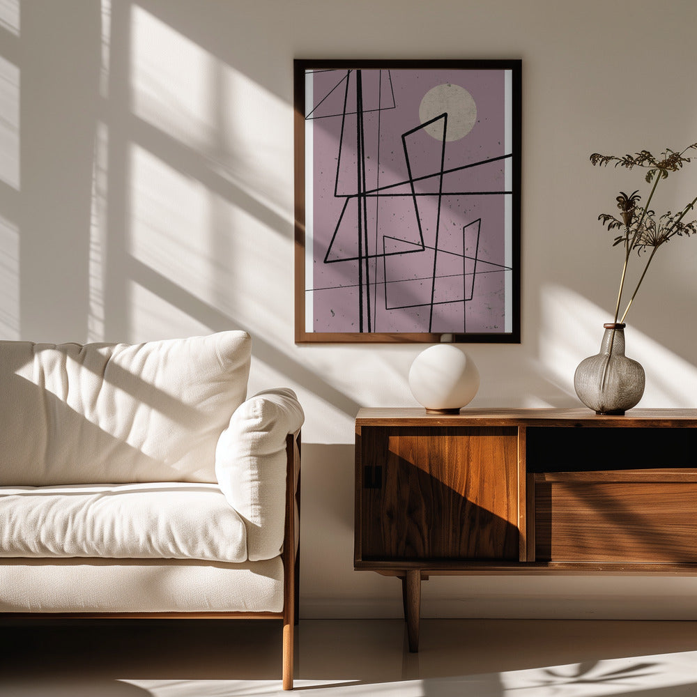 Angular Lines no 13 Poster